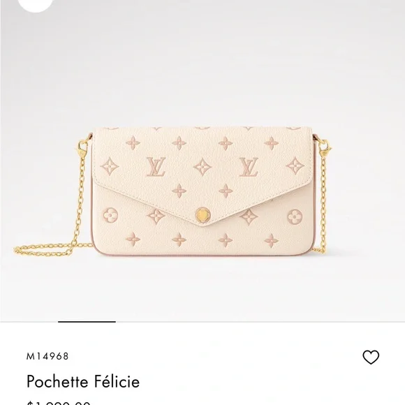 Brand New Louis Vuitton Pochette Félicie - Picture 9 of 9